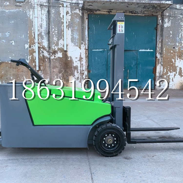 嘉黎县小型电动叉车1吨2吨步行站驾式电瓶堆高充电装卸车液压升降车铲车